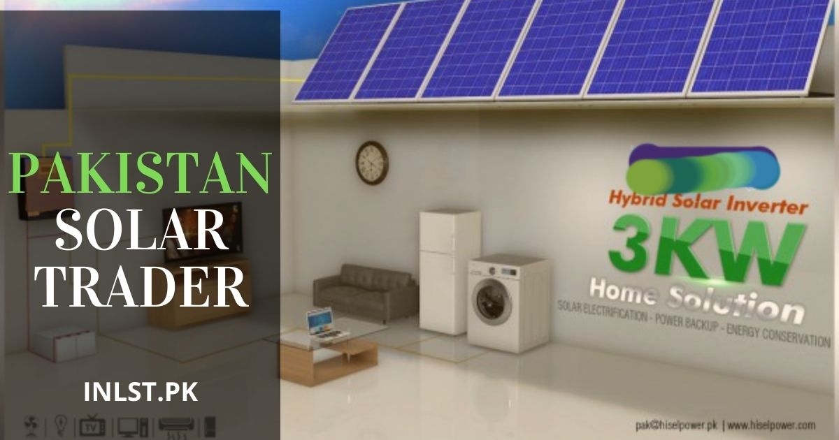 Pakistan solar trader in pakistan