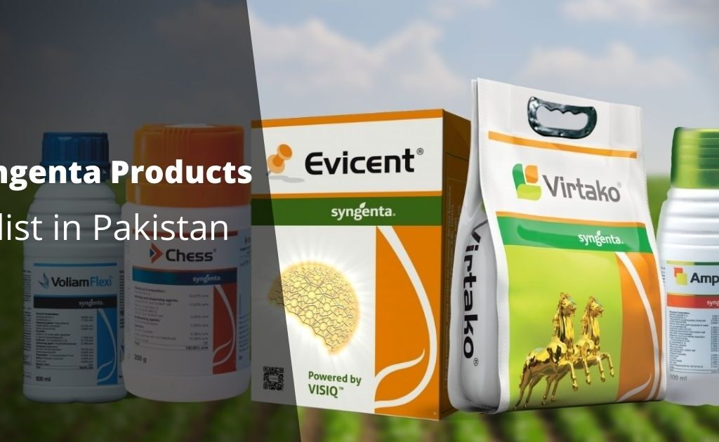 Syngenta Products list in Pakistan