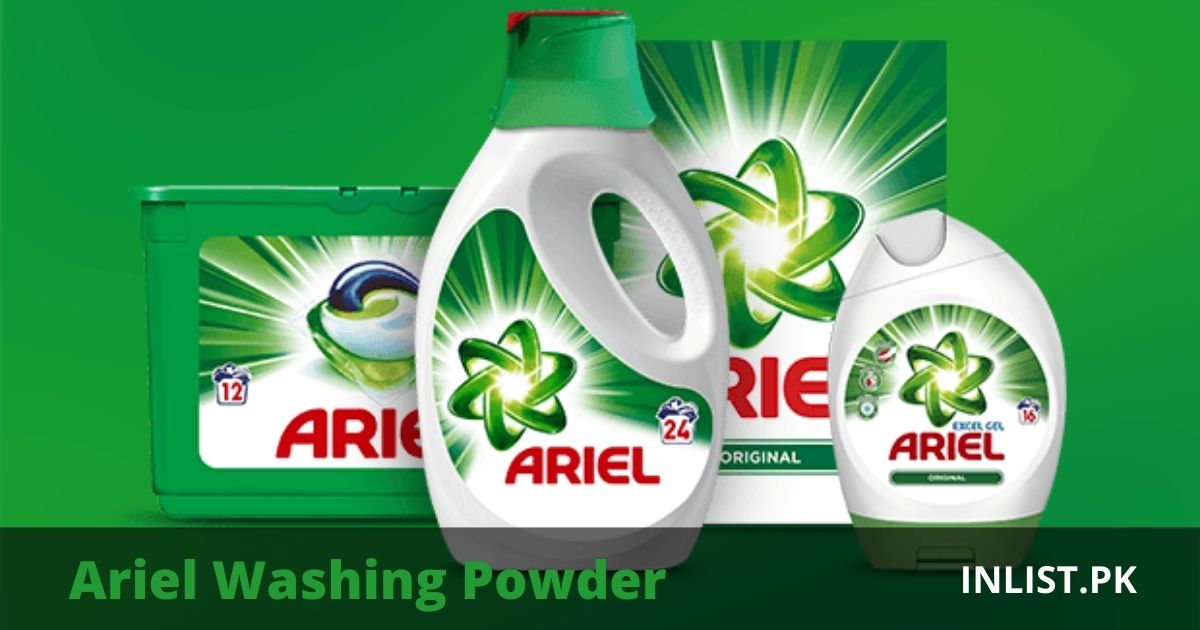 List of Best Washing Powder Brands in Pakistan
