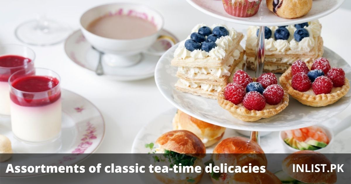 Assortments of Classic Tea-Time Delicacies