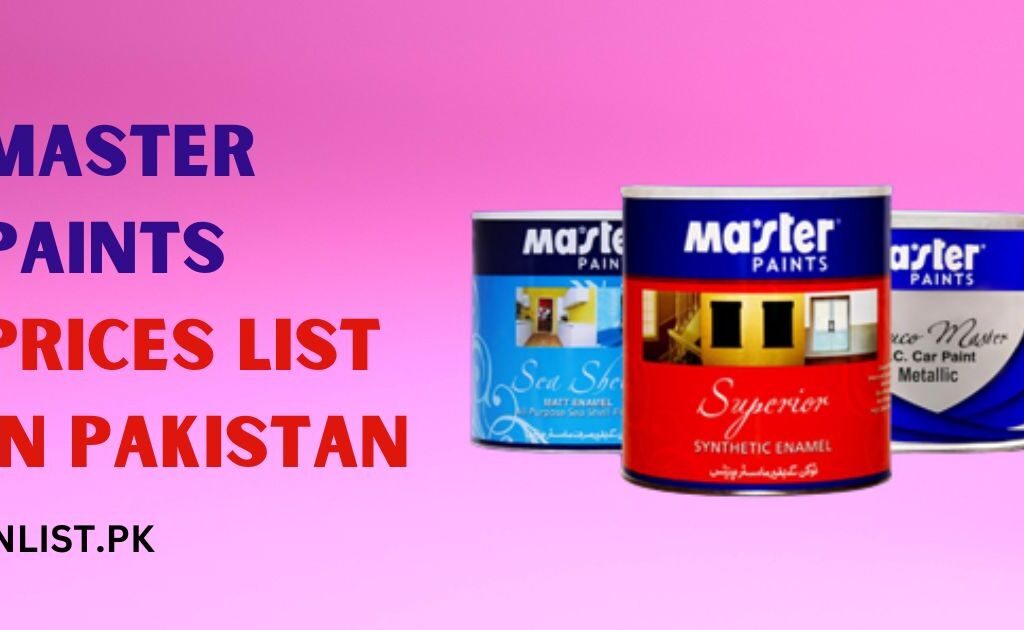 Master paints prices list in Pakistan