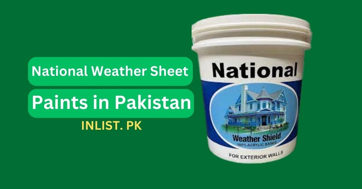 National Weather Sheet in Pakistan
