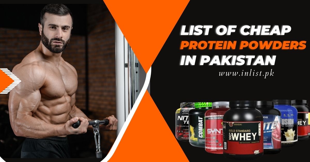 Cheap Protein powders in Pakistan